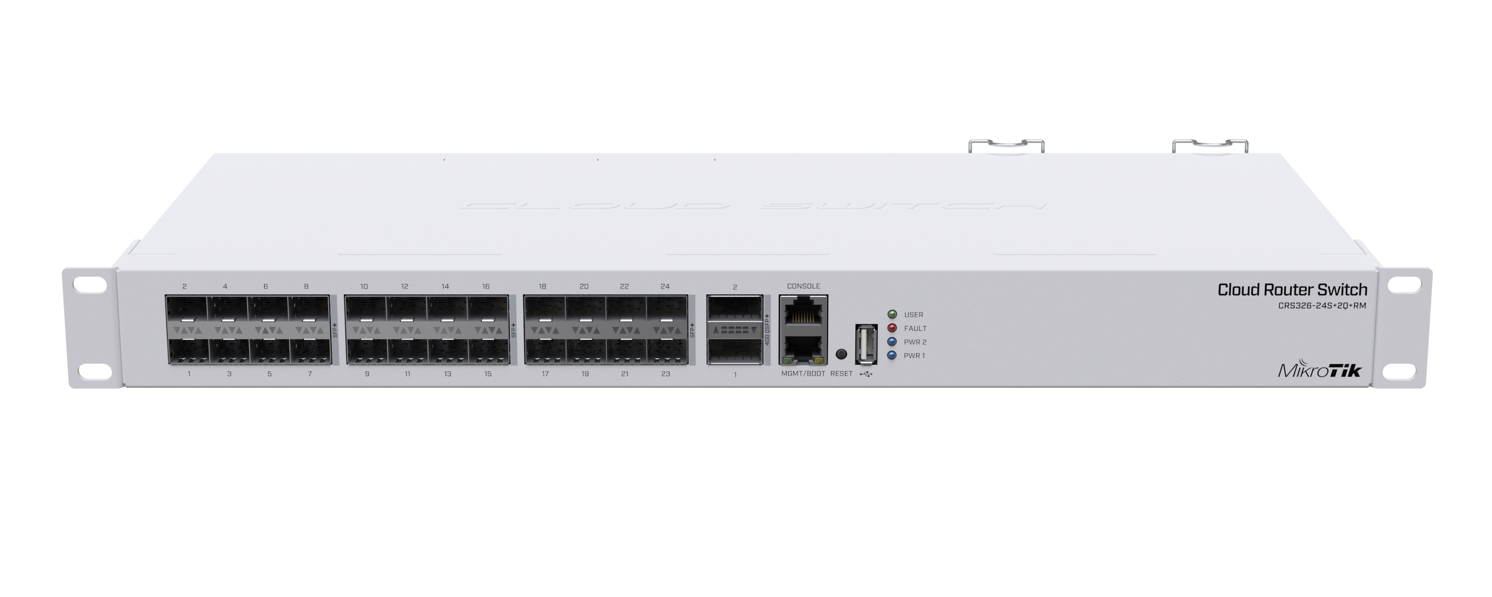 MikroTik CRS326-24S+2Q+RM Cloud Router Switch 24x10G SFP+ 2x40G QSFP+