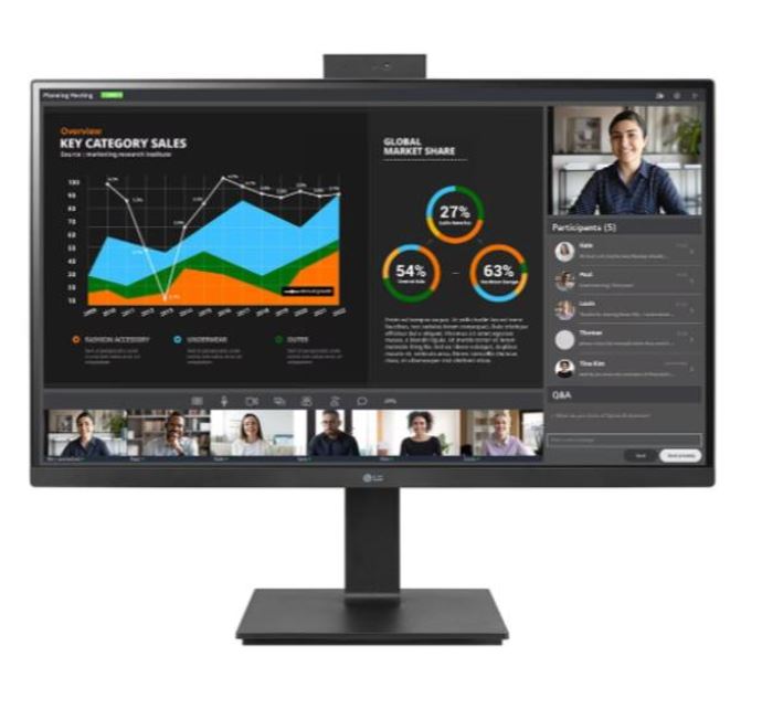 Monitor da tavolo LG - 27BQ75QC-B.AEU