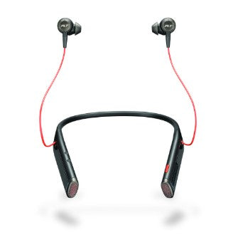 Plantronics 208748-01 - Cuffie"Voyager 6200 UC, B6200", colore: Nero -Poly Voyager 6200 UC USB A cuffia biauricolare bluetooth in ear, nera (Copia)