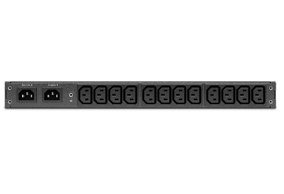 Apc Rack Ats, 230v, 10a, C14 In, (12) C13 Out APC Interruttore di trasferimento automatico AP4421A