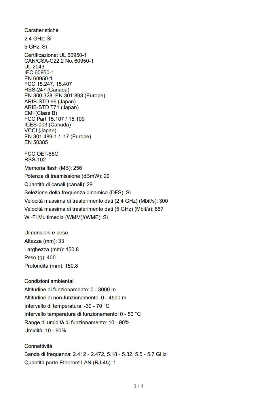 CATALIZZATORE 1000 48PORT GE, 4X1G SFP