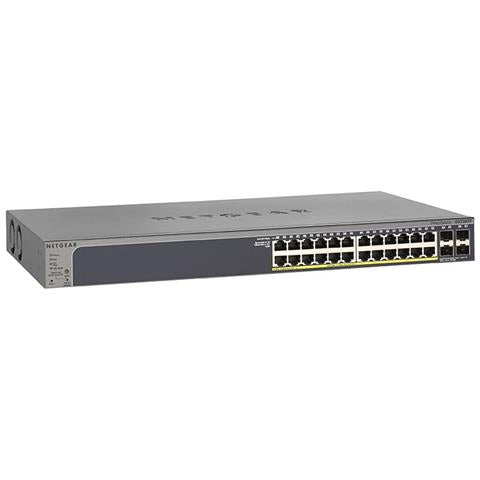 NETGEAR 28pt ge poe+ smart switch