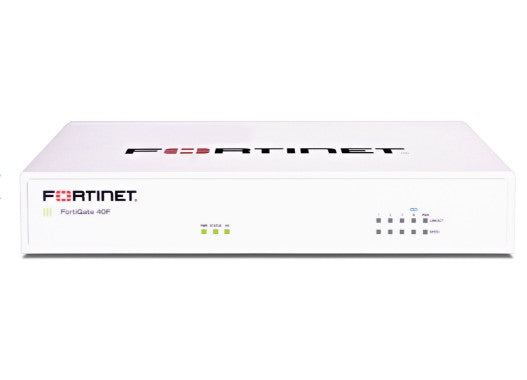 Fortinet Hardware FORTIGATE-40F 5 X GE RJ45 PORTS INCLUDING 1Y FORTICARE ESSENTIAL SUPPORT