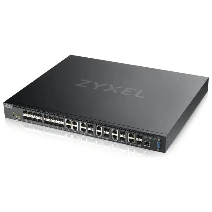 Zyxel XS3800-28 Nebulaflex Switch gestito L2+ 10g Ethernet 100/1000/10000 Nero