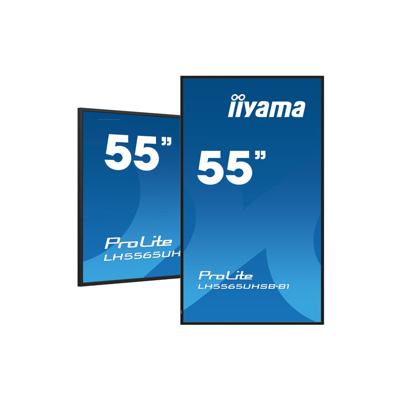 iiyama ProLite LH5565UHSB-B1 Display Digital Signage 55" 4K UHD 800 cd/m² Wi-Fi 24/7