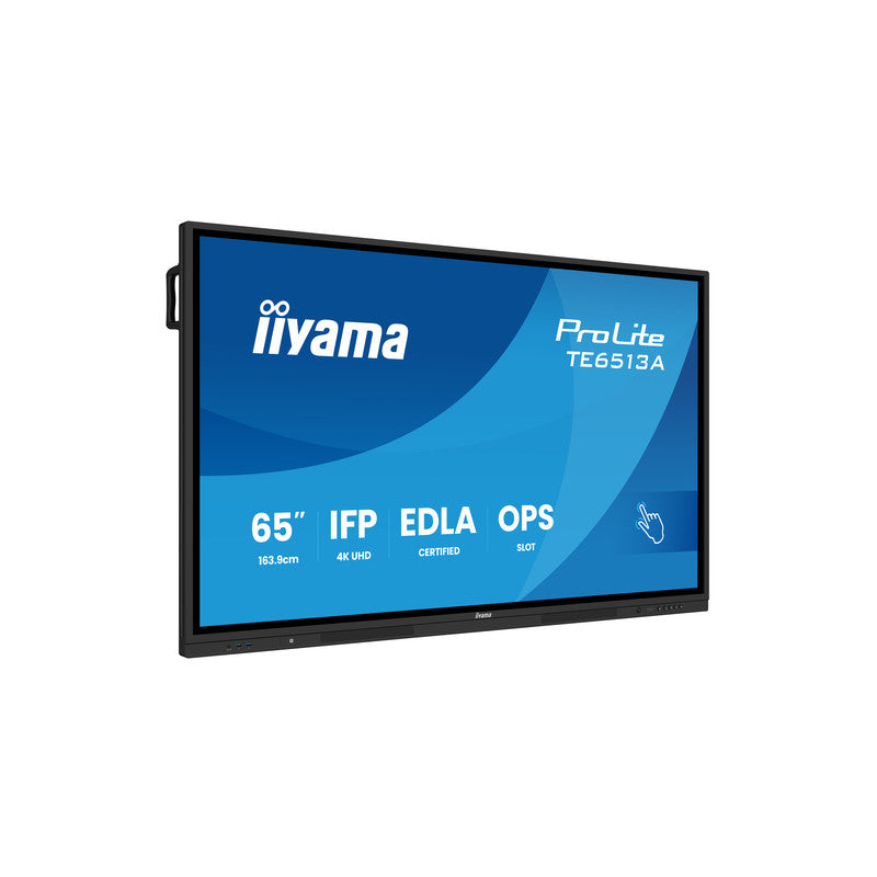 iiyama ProLite TE6513A-B2AG – Display interattivo 65" 4K 40 Touch Android 14
