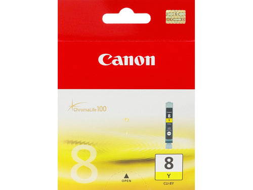 CANON CARRELLO INCHIOSTRO SERBATOIO GIALLO CLI-8Y PER PIXMA IP4200 IP5200/R IP6600D MP500