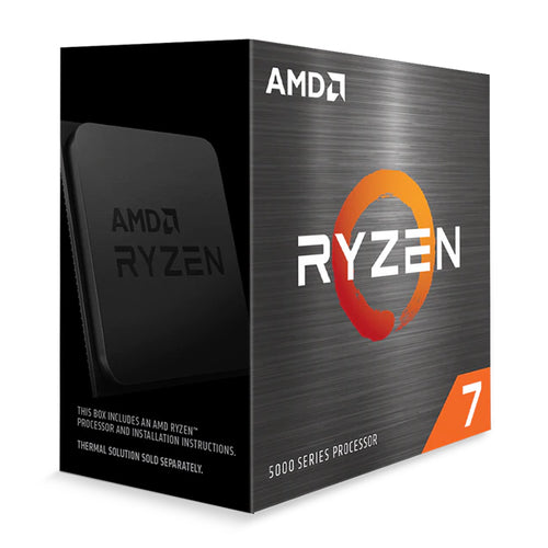 CPU AMD RYZEN 7, 5800X, AM4, 4,70 GHz 8 CORE, CACHE 36 MB, 105 W, WOF