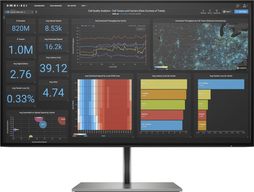 MONITOR HP 27 LED IPS 16:9 2560x1440 5MS 350 CDM, Z27Q G3, PIVOT, 99 sRBG, DP/HDMI - GAR 3