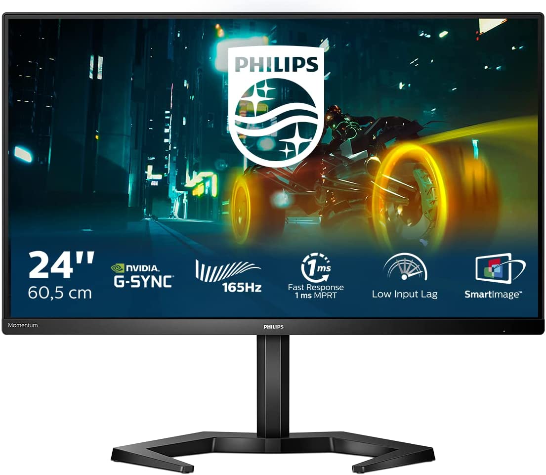 MONITOR PHILIPS 23,8 LED IPS 16:9 FHD 1MS 165HZ 250 CDM, HDMI/DP, PIVOT, MULTIMEDIALE