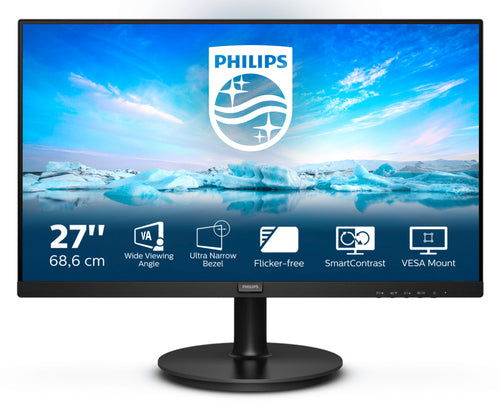 MONITOR PHILIPS 27 LED VA 16:9 FHD, 4MS 250 CDM, VGA/HDMI TS