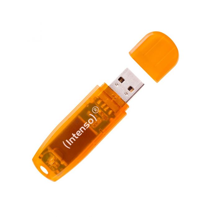 INTENSO PEN DISK RAINBOW LINE 64GB ARANCIO USB 2.0
