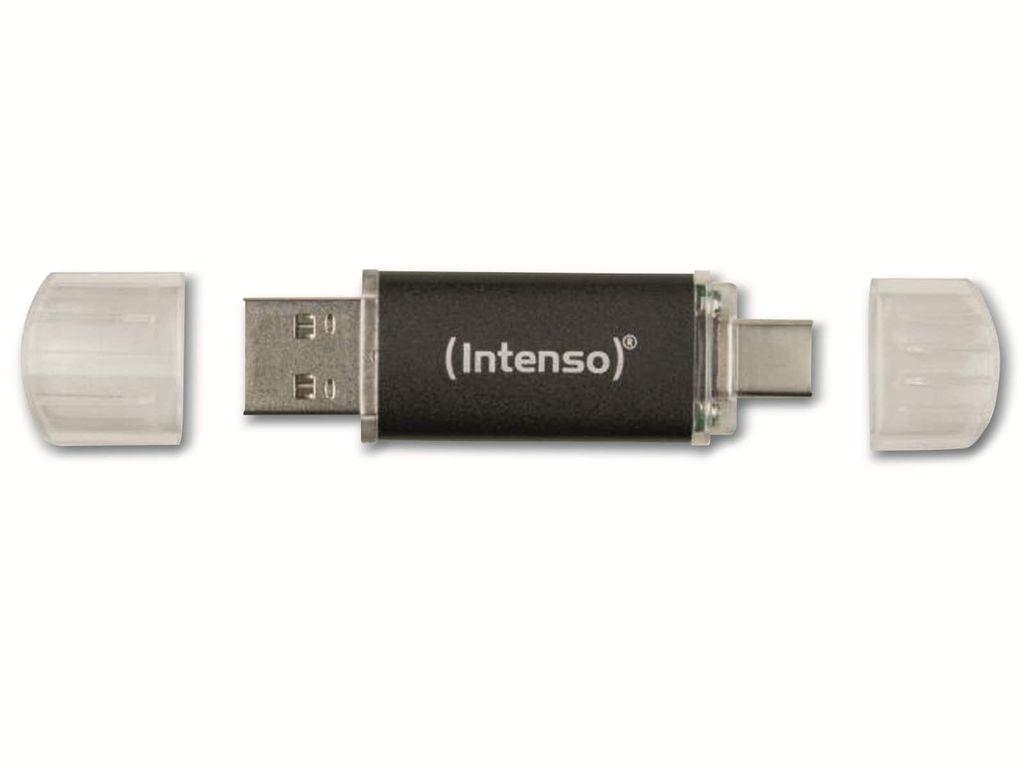 CHIAVETTA FLASH INTENSO TWIST 128GB USB 3.2 + USB-C