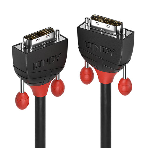 LINDY CAVO DVI-D LINEA NERA 2M