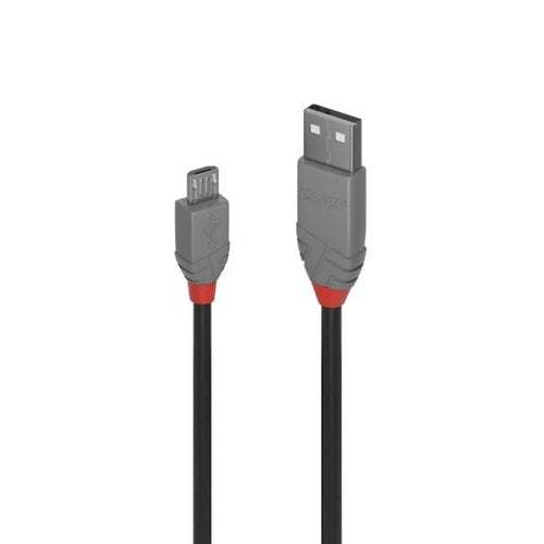 LINDY CAVO USB 2.0 TIPO AA MICRO B ANTRACITE, 1M