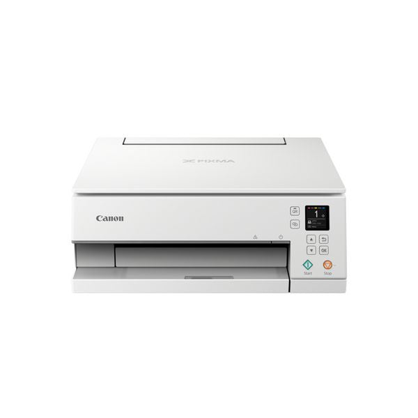 CANON MULTIF. INK A4 COLORE, TS6351A, 6,5 PPM, FRONTE/RETRO, USB/WIFI, 3 IN 1, BIANCA