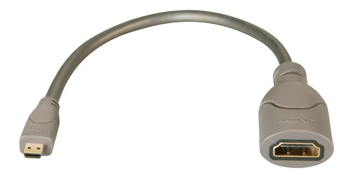 LINDY ADATTATORE HDMI A MICRO HDMI, CA. 0,15M