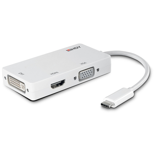 LINDY CONVERTITORE USB 3.1 TIPO CA HDMI / DVI / VGA