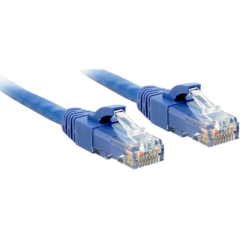 LINDY CAVO DI RETE PATCH CAT. CONNETTORE 6 U UTP 3 MT RJ45 BLU