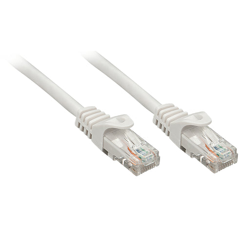 LINDY CAVO DI RETE CAT. CONNETTORE BASIC 6U/UTP RJ45 NON SCHERMATO GUAINA IN PVC 5MT GRIGI