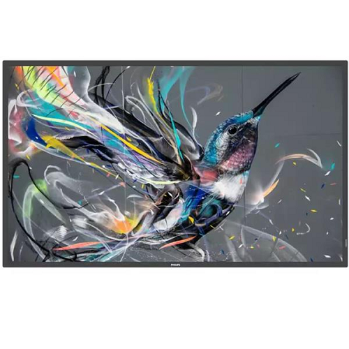 MONITOR PHILIPS DIGITAL SIGNAGE 50" Q-LINE 16:9 4K UHD 400 CDM, 18/7, CMND, LAN, DVI/
