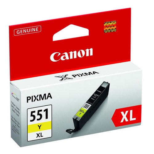 CANON CARRELLO INCHIOSTRO GIALLO ALTA CAPACITÀ PER PIXMA IP7250 MG5450 MG6350 CLI-551XL Y