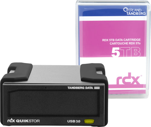 TANDBERG CARTUCCIA RDX SSD BACKUP 5TB USB3+
