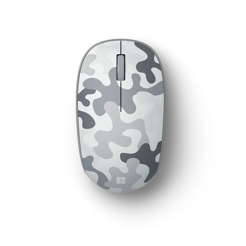 MOUSE MICROSOFT BLUETOOTH 4 PULSANTI, BATTERIA DURATA 12 MESI, COLORE ARTIC CAMO