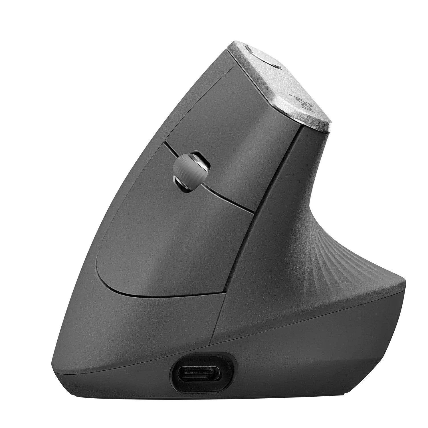 LOGITECH MOUSE MX VERTICALE BLUETOOTH + WIRELESS + USB-C 4000DPI CON 4 TASTI, OTTICO per DE
