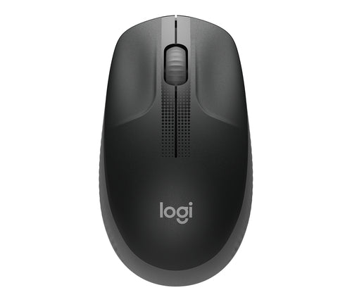 MOUSE LOGITECH WIRELESS M190 FULL-SIZE, OTTICO, USB, ANTRACITE