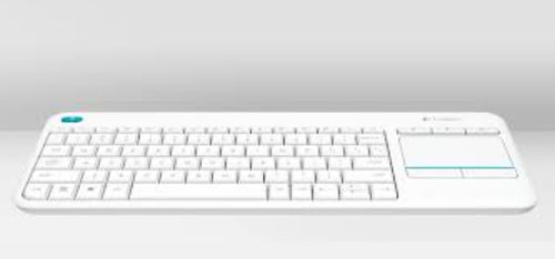 LOGITECH TASTIERA WIRELESS TOUCH K400PLUS BIANCO USB-ITA LAYOUT
