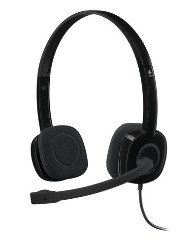 CUFFIE LOGITECH CON MICROFONO H151, JACK 3.5MM
