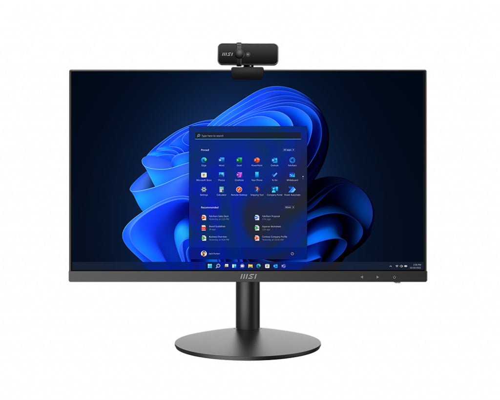 MSI PC AIO 23,8" NON TOUCH NERO AP241Z 5M-051EU AMD Ryzen 5 5600G 8GB 256GB SSD WIN 1