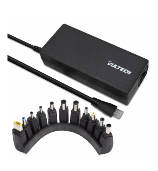 VULTECH ALIMENTATORE UNIVERSALE PER NOTEBOOK 120W REV. 2.5 AUTOSETTANTE 10 CONSIGLI