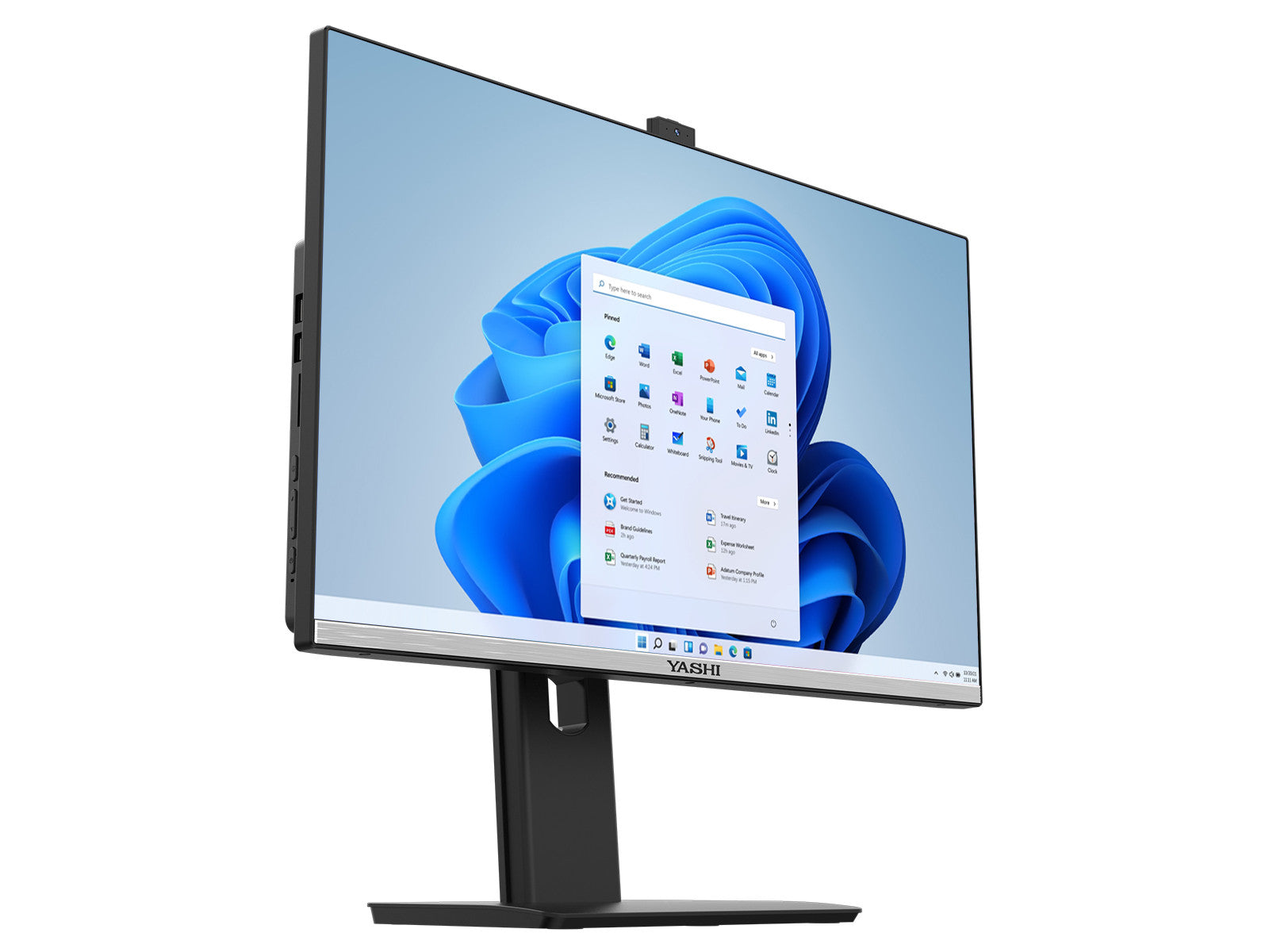 YASHI PC AIO 24" NERO QUANTUM i5-11400 8GB 512GB SSD WIN 11 PRO