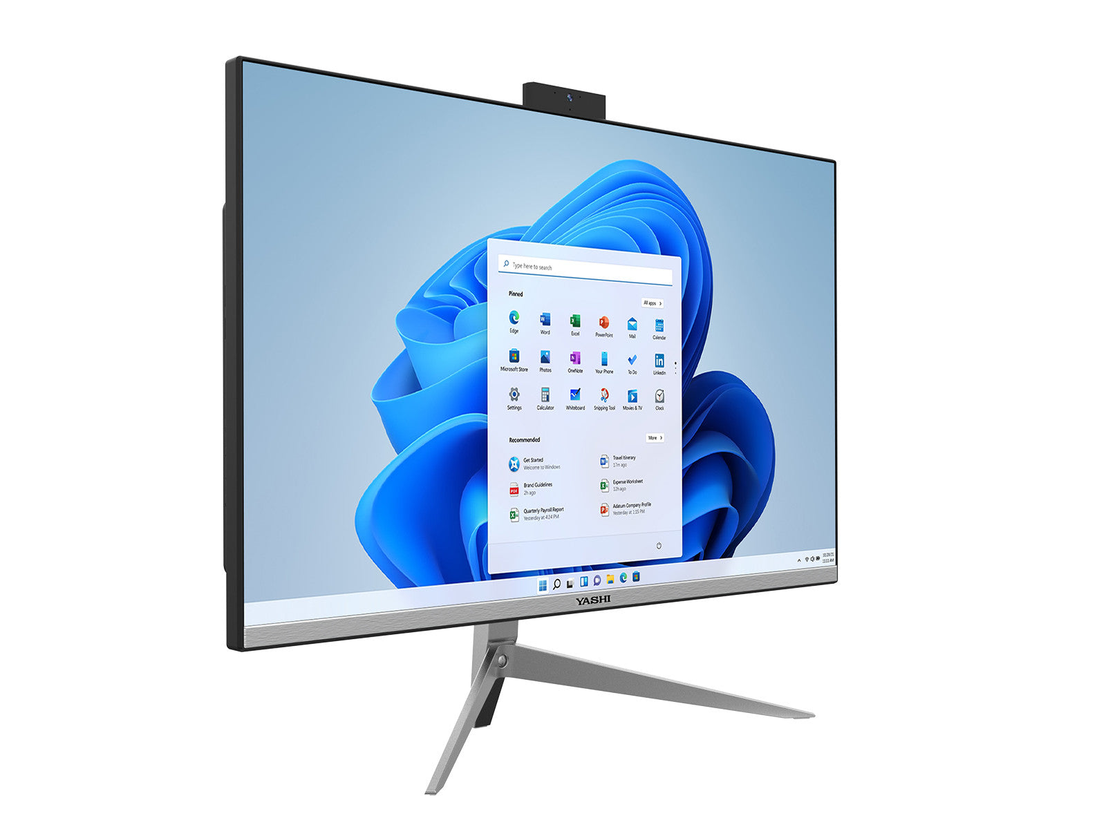 YASHI PC AIO 27" BIANCO PIONEER S i5-11400 8GB 512GB SSD WIN 11 PRO