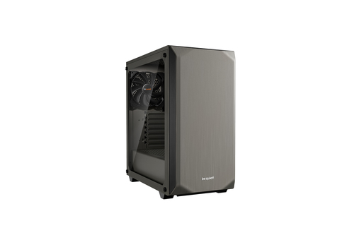 BE QUIET! CASE ATX PURE BASE 500 WINDOW METALLIC GRAY, 1XUSB 3.2, 1XUSB-C, 7 SLOT ESPANSIO