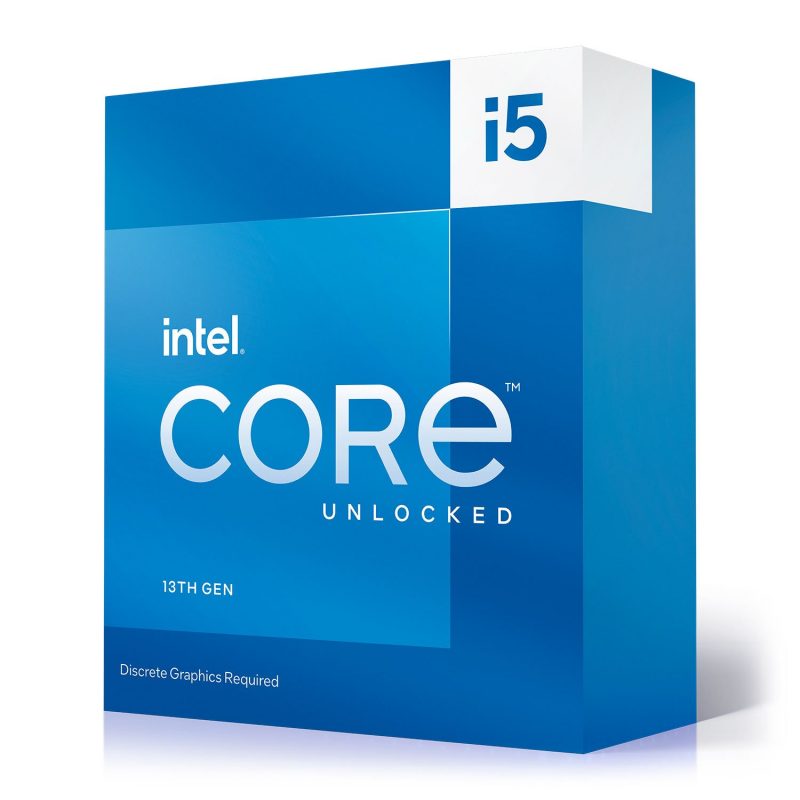 CPU INTEL 13A GENERAZIONE, I5-13600KF, LGA 1700, 3,50 Ghz 24 MB CACHE BOX RAPTOR LAKE, SENZA VENTOLA