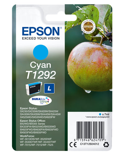 CARRELLO EPSON INCHIOSTRO CIANO PER BX305F/320FW SX420W/425W, SERIE L MELA