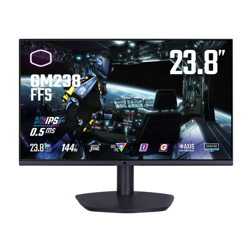 MONITOR COOLER MASTER 23,8 LED IPS FHD 16:9 0,5MS 250 CDM 144HZ, HDR10, DP/HDMI