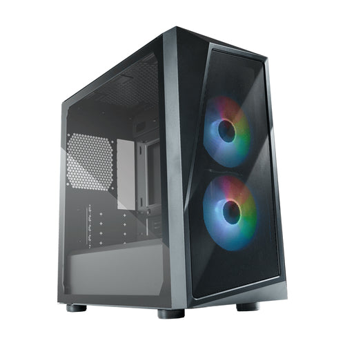 COOLER MASTER CASE MICRO ATX MID TOWER CMP 320 ARGB VETRO TEMPERATO DESKTOP ARGB