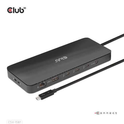 STAZIONE DI DOCKING 11 IN 1 CERTIFICATA CLUB 3D THUNDERBOLT TM 4