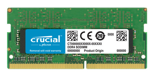 Memoria RAM CRUCIAL SODIMM 16 GB DDR4 2400 MHZ CL17