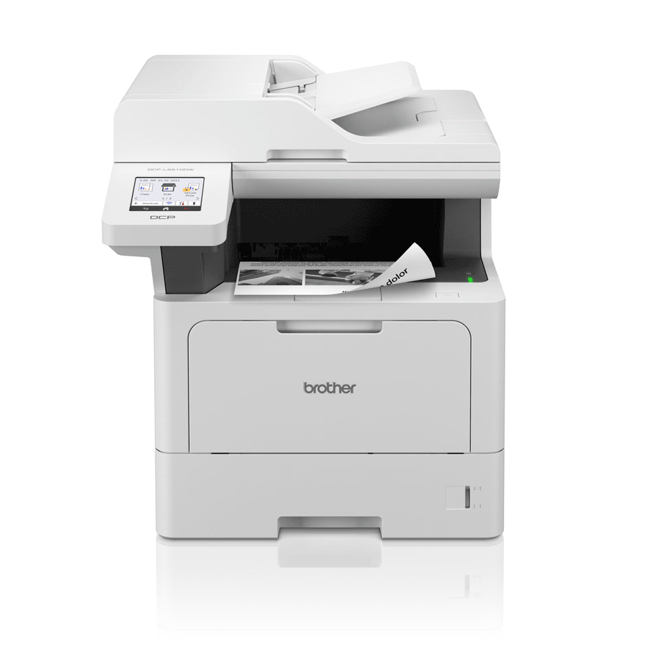 BROTHER MULTIF. LASER A4 B/N, 48PPM FRONTE/RETRO AUTO USB/WIFI 3 IN 1, NUOVO DCPL5500DN