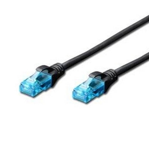 DIGITUS CAVO DI RETE UTP, CAT 5E, NON SCHERMATO, 2MT, NERO