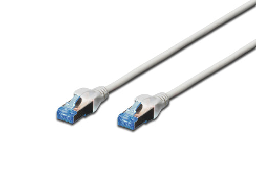 DIGITUS CAVO DI RETE F/UTP, CAT 5E, SCHERMATO, 10MT, GRIGIO