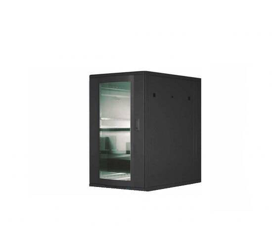 DIGITUS ARMADIO 9 UNITA DA MURO LINEA SOHO (A)509 X (L)600 X (P)600 MM. COLORE NERO RAL900