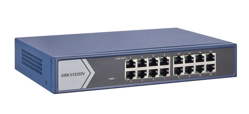 HIKVISION SWITCH L2, NON GESTITO, 4 PORTE POE RJ45 10/100M, 1 GIGABIT RJ45, 1 GIGABIT SFP UP