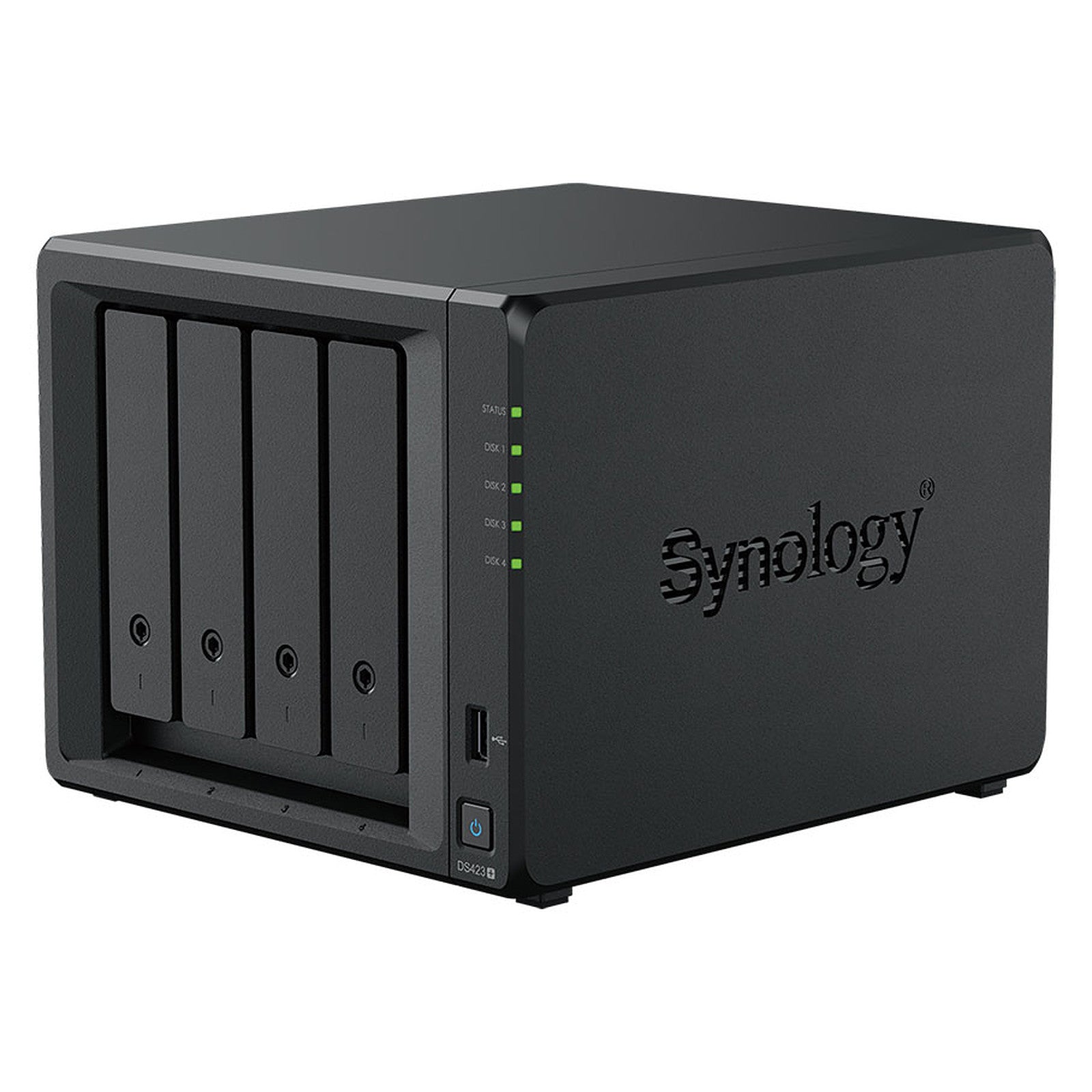 SYNOLOGY NAS TOWER 4BAY 2.5"/3.5" SSD/HDD SATA, 2xSSD NVME M.2 2280, INTEL CELERON