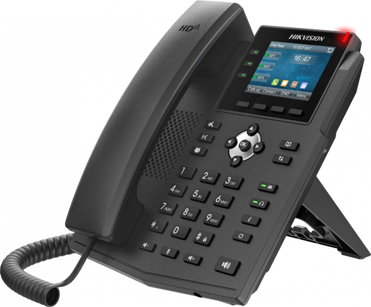 HIKVISION TELEFONO VOIP LCD 2.8" 6 LINEE WIFI